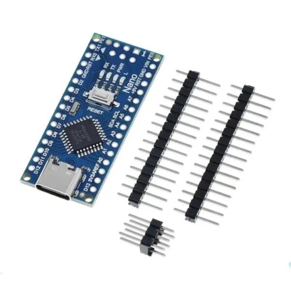 Arduino Nano v3 Compatible Tipo C Atmega328p CH340 16Mhz - Imagen 2