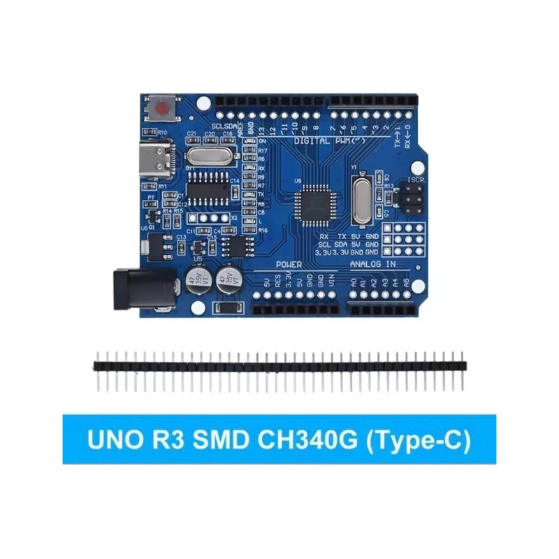 Placa de Desarrollo Arduino Uno R3 Compatible USB Tipo C - Imagen 4
