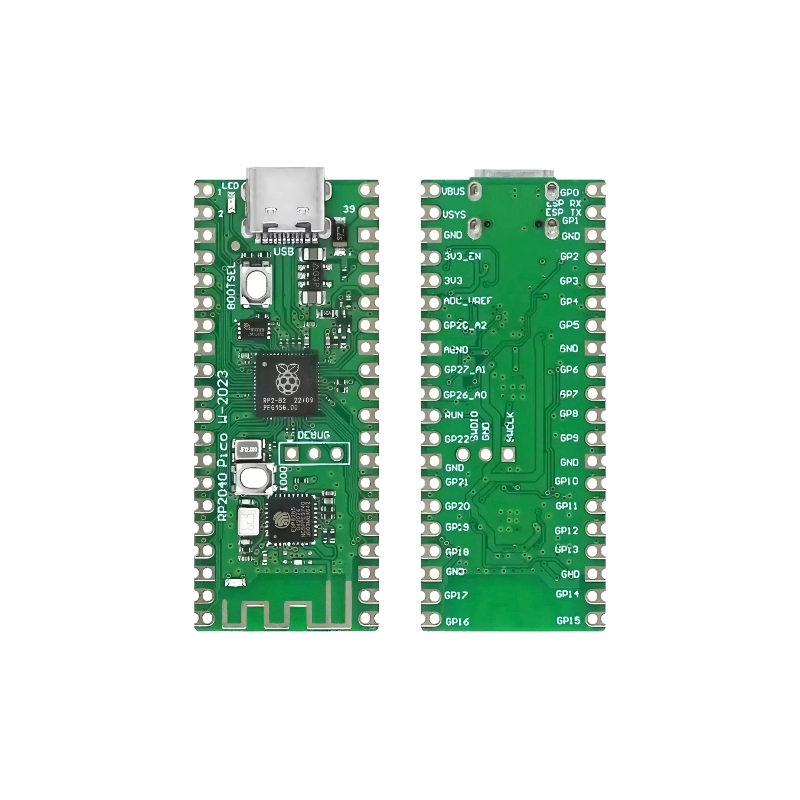 Placa de Desarrollo Pico W Rp2040 Wifi Compatible Raspberry - Imagen 2