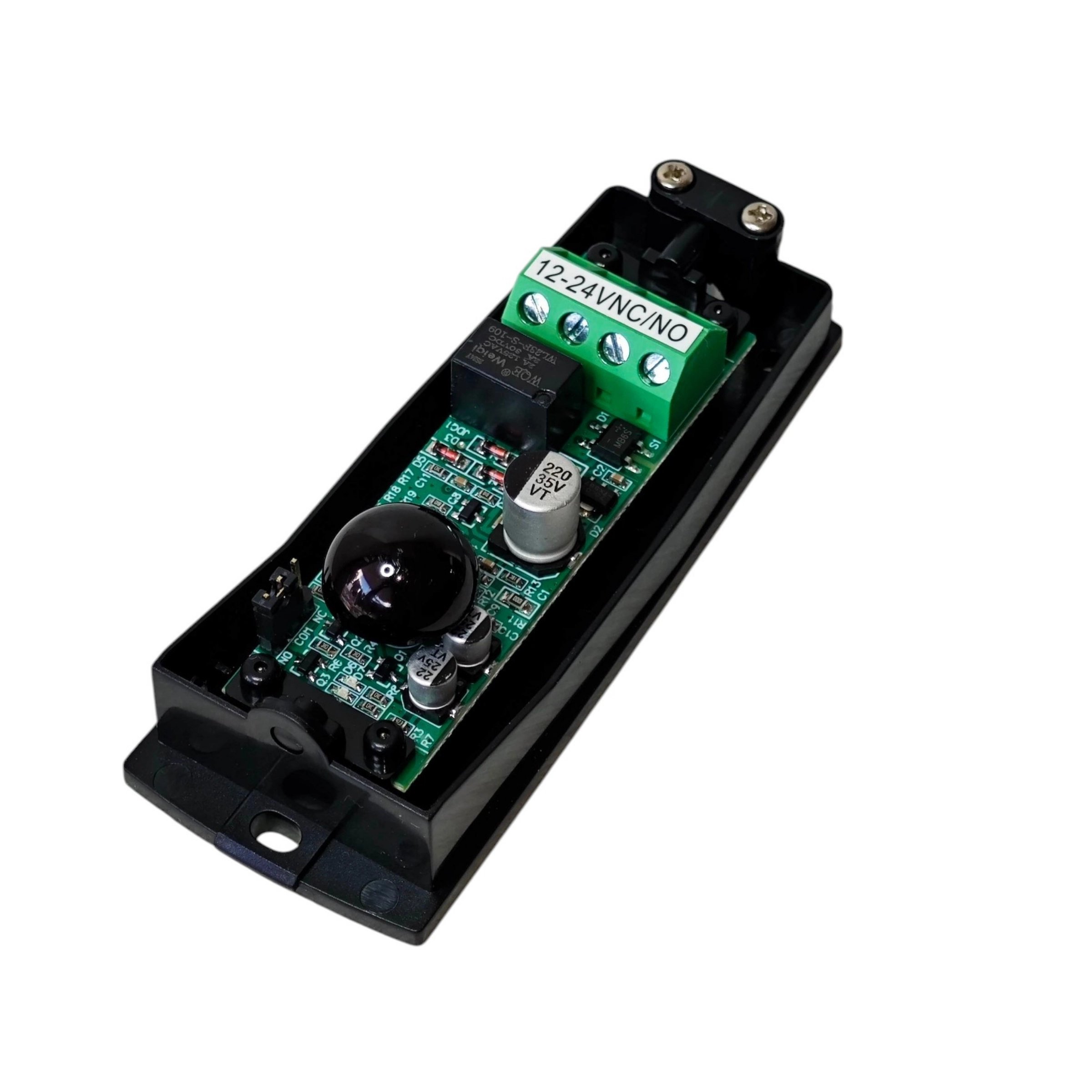 Fotocelda Para Portón Sensor Infrarrojo 12v 24v DC AC - Imagen 4